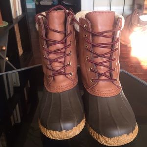Tommy Hilfiger duck boots